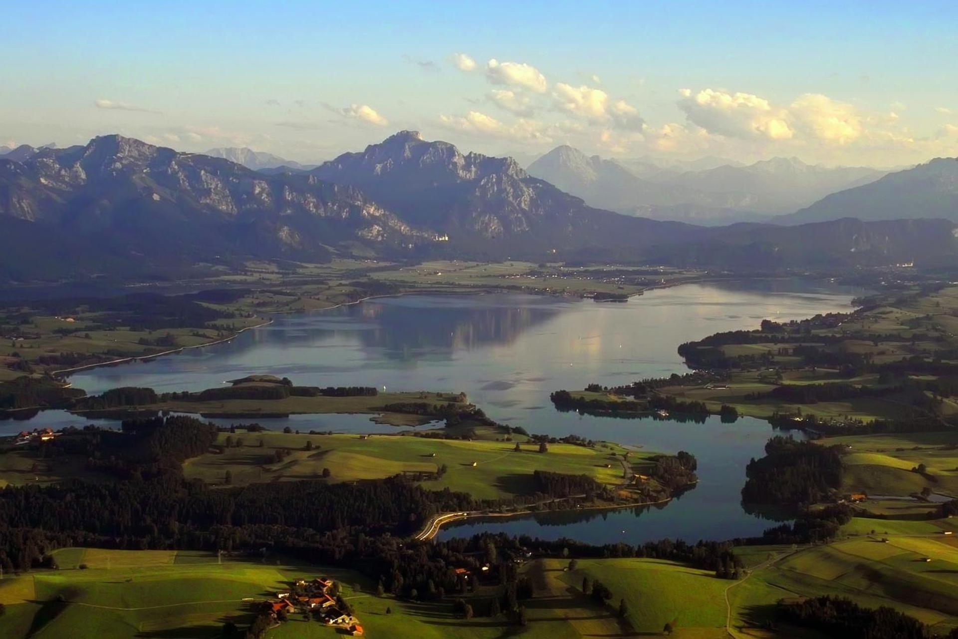 Ferienwohnung Forggensee Roßhaupten Esterno foto